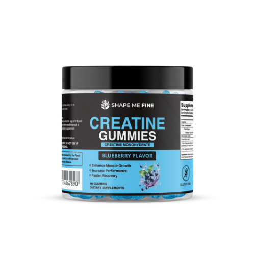 Whey protein and creatine gummies