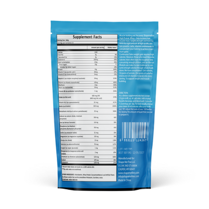 High protein whey powder